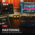 Valve mastering chain at Doctor Mix — tube outboard and mastering compressor in the London studio