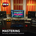 The Doctor Mix mastering suite in London — analogue outboard, HEDD and Yamaha NS-10 monitoring